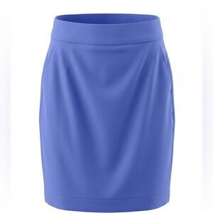 LULU B WOMENS SKIRT BLUE SIZE 10